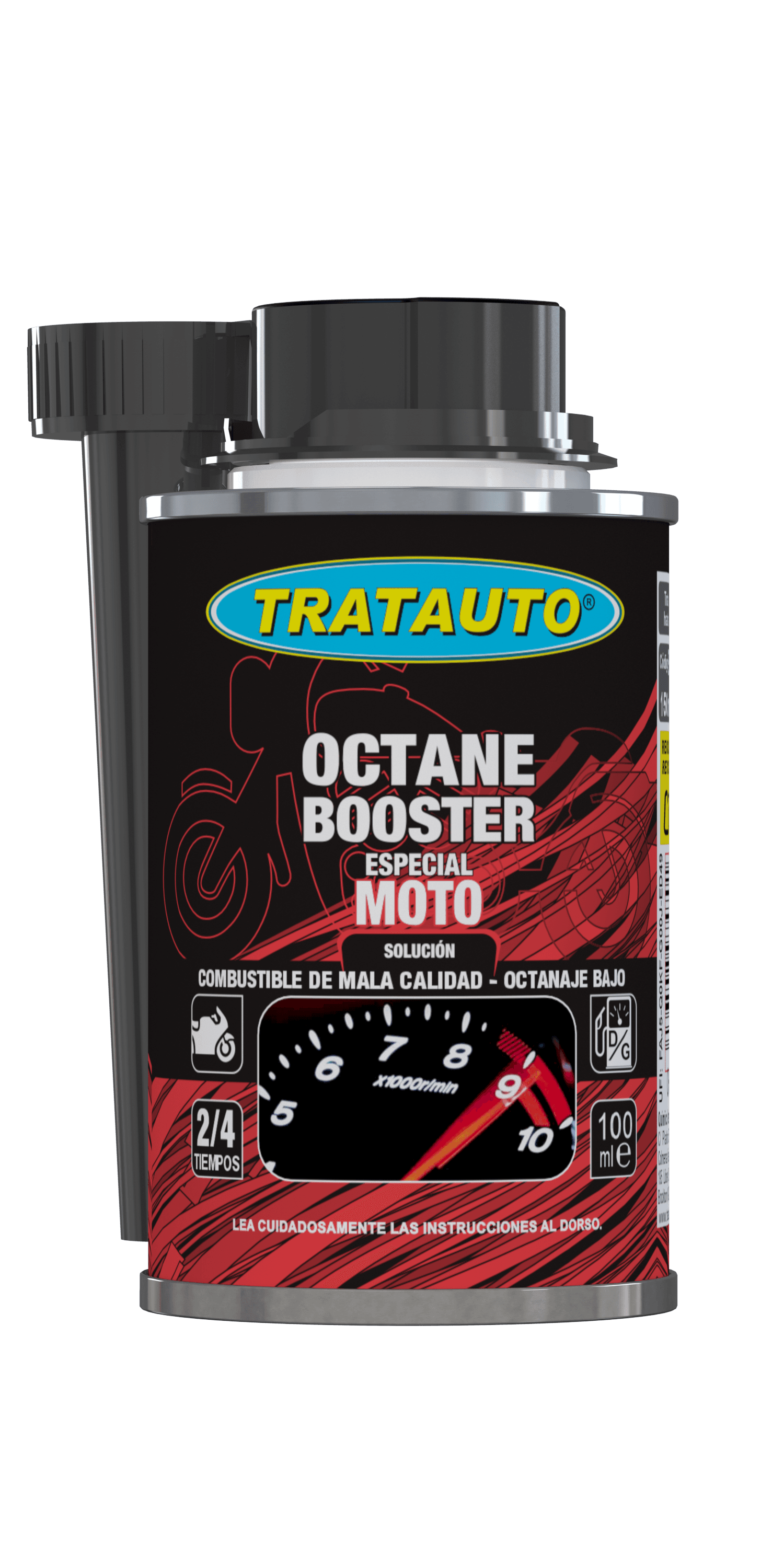 OCTANE BOOSTER PARA MOTOS – 2T / 4T - Image 1