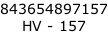 843654897157 HV - 157