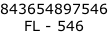 843654897546 FL - 546