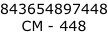 843654897448 CM - 448