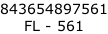 843654897561 FL - 561